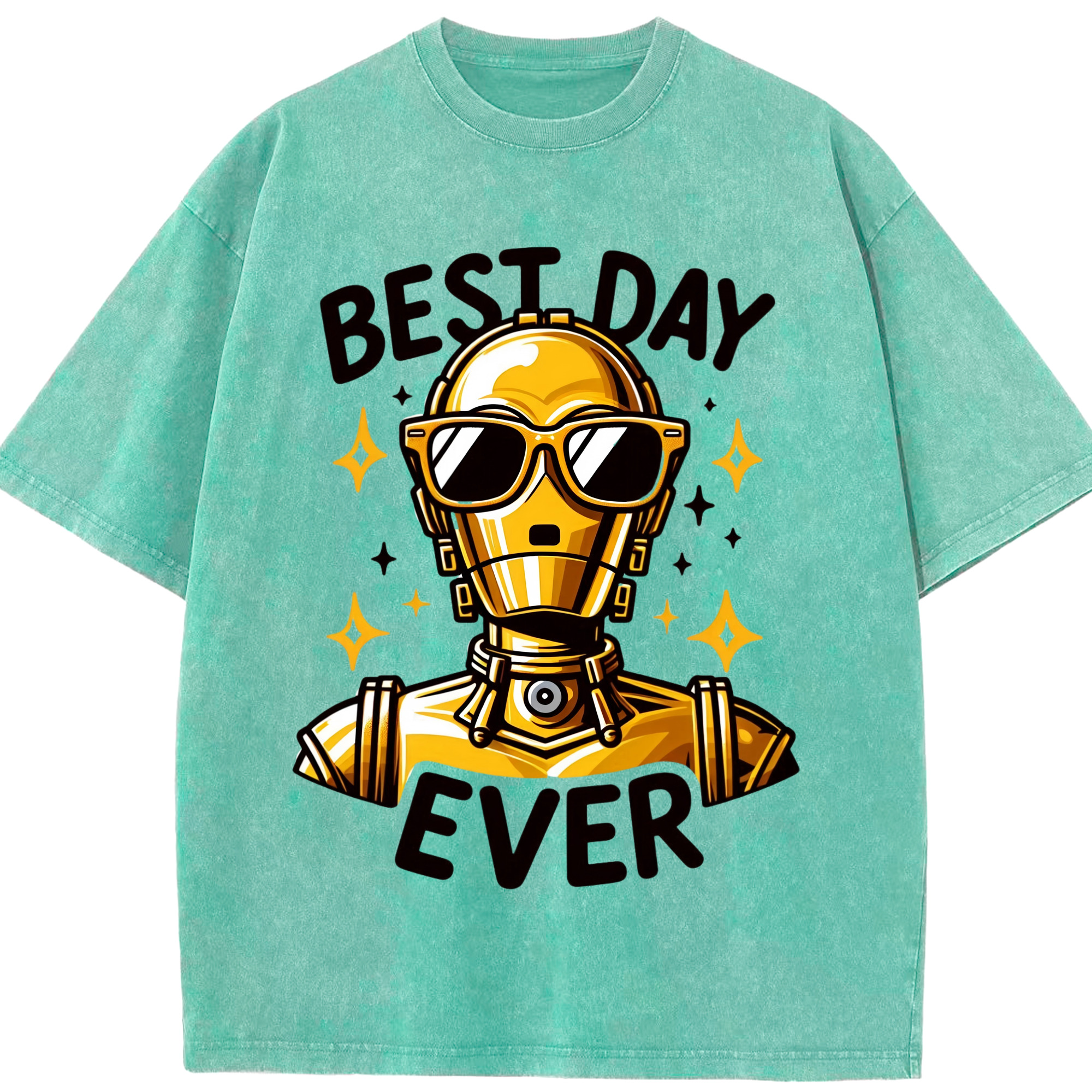 （画像用） スター・ウォーズ Star Wars 綿100% ヴィンテージ風 半袖Tシャツ（フロントプリント）